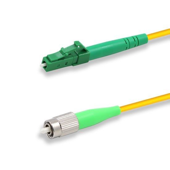 cordón de remiendo a una cara unimodal de la fibra del solo modo del puente de fibra óptica 3M FC/APC - LC/APC