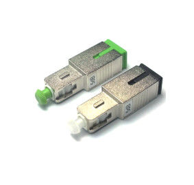Hembra al tipo masculino atenuador de la fibra Ã³ptica, atenuador 1-30dB del SC APC