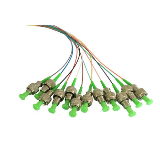 Coleta unimodal FC/APC 2.0m m de la fibra Ã³ptica de 12 corazones el 1M para el sistema de FTTH