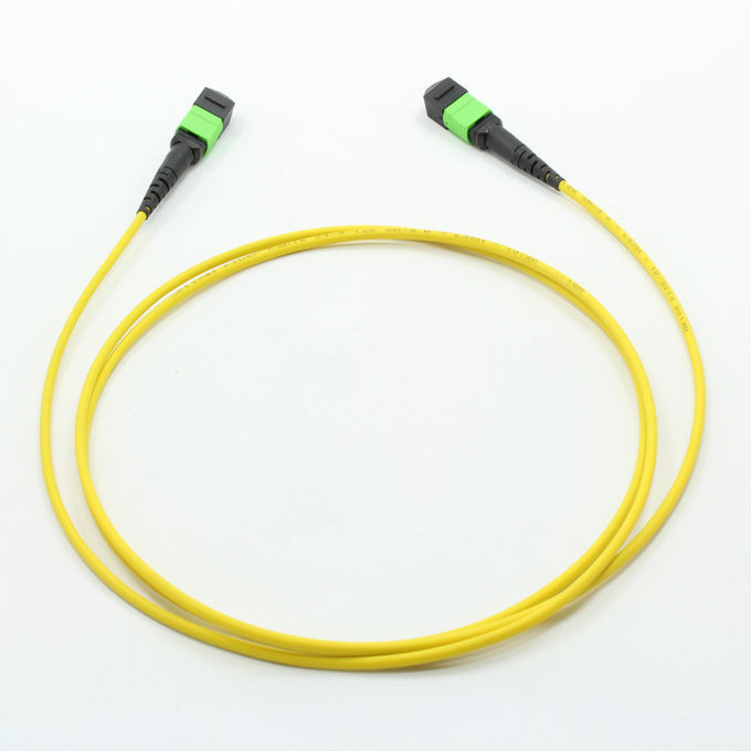 Male/UPC - corazones IS0 ROHS del cordón de remiendo de la fibra óptica de Male/UPC SMF MPO 2 a 24 enumerados