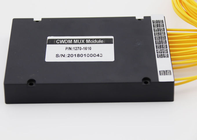 Alto multiplexor de la confiabilidad CWDM, 4Ch/8Ch/18 mÃ³dulo del Ch CWDM con LC Comnnectors
