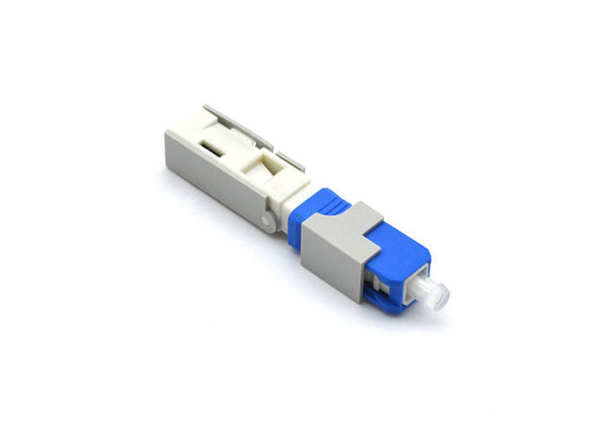 Verde rápido 55m m del conector de la fibra óptica de la cubierta/del tornillo para los cables de descenso de FTTH
