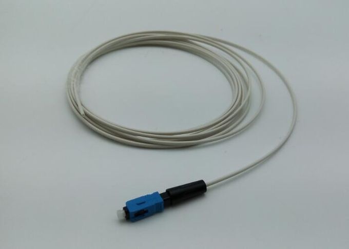 conectores azules pulidos de la fibra del solo modo del conector de la fibra Ã³ptica de 50m m pre - rÃ¡pidamente
