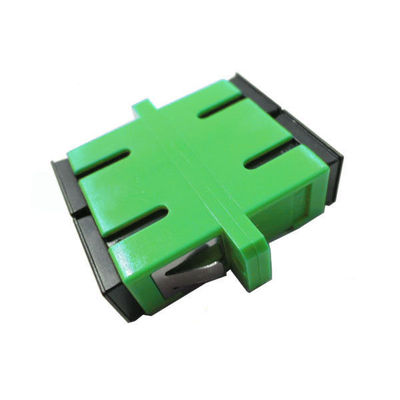 China Adaptador estable de la conexión óptica, adaptador del cable óptico del SC/de APC SM DX TV con el reborde proveedor