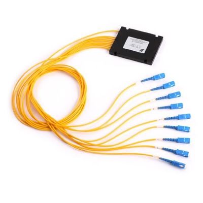 China Divisor óptico óptico del sistema de comunicación PLC, 1 divisor óptico activo del × 8 proveedor