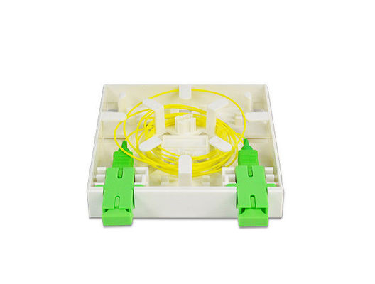 China Fibra a la caja constructiva de la terminación de la fibra óptica, mini caja óptica de la terminación de 2 puertos proveedor