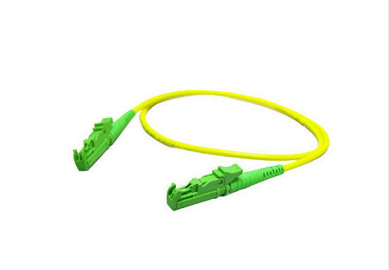 China modo amarillo a una cara G657A E2000/APC del cordón de remiendo de la fibra óptica de 2.0m m solo proveedor