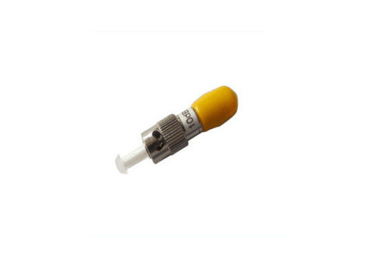 China Atenuador óptico variable amarillo, atenuador bajo de la fibra del solo modo de la pérdida de inserción proveedor