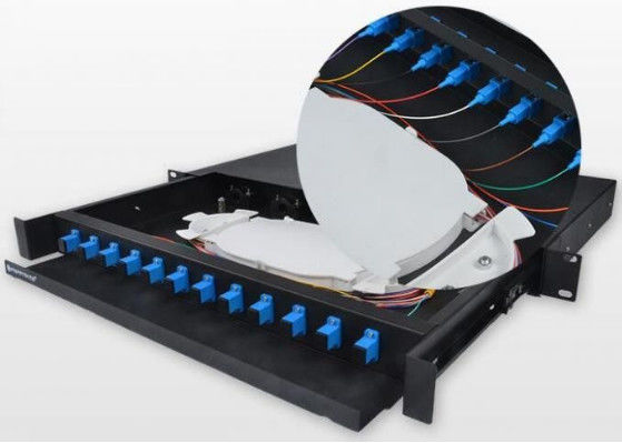 China Deslice SGS 1U/2U del acoplador del cajón FBT/el material de acero enumerado ISO de Odf que lamina proveedor
