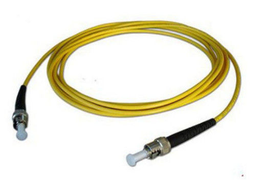 Baje ST/la PC - color amarillo del cordón de remiendo de la fibra óptica del duplex de la pérdida del parte movible del ST/de la PC proveedor