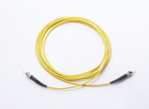 Baje ST/la PC - color amarillo del cordón de remiendo de la fibra óptica del duplex de la pérdida del parte movible del ST/de la PC proveedor