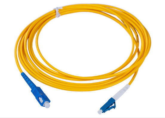 1M / cordón de remiendo de la fibra de los 2M/3M Lc, diverso cordón de remiendo de la fibra del duplex del conector proveedor