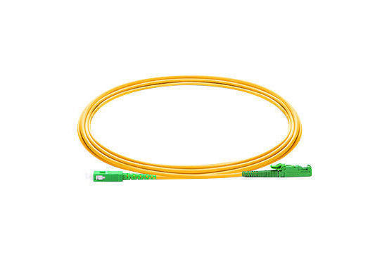 Cordón de remiendo de la fibra óptica de FTTH E2000 1 - la longitud 3D de 3M pasó la prueba pulida proveedor
