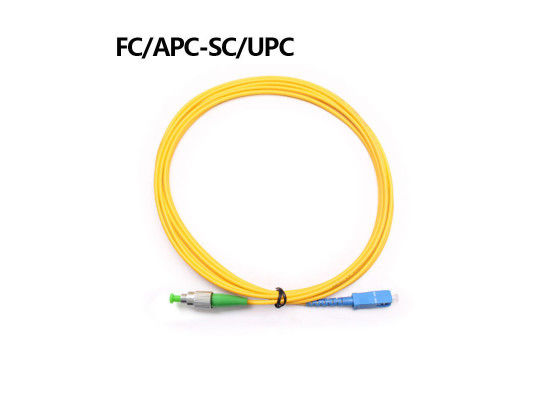 el cordón de remiendo del duplex del PVC de 3M, Sc al Lc - 40 - 85 temporeros de funcionamiento del cordón de remiendo de la fibra del °C se extiende proveedor