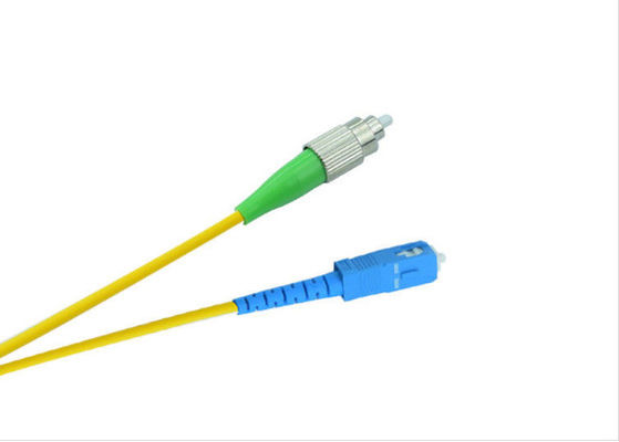 el cordón de remiendo del duplex del PVC de 3M, Sc al Lc - 40 - 85 temporeros de funcionamiento del cordón de remiendo de la fibra del °C se extiende proveedor
