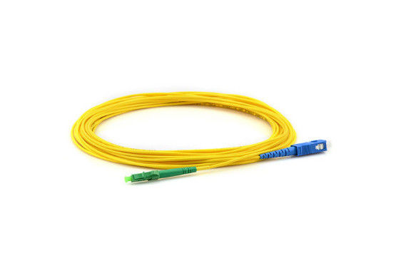1310nm/1550nm solo modo al cordón de remiendo de la fibra con varios modos de funcionamiento, LC/APC - cable de fribra óptica del SC/de APC Corning proveedor