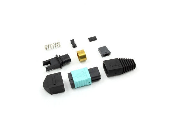 50 / conector de la fibra de 125um Mtp Mpo, conector de la fibra del Lc Lc de la cara del extremo de la virola de la PC proveedor