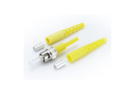 La bota amarilla rápida conecta los conectores de la fibra, conector a dos caras de la fibra óptica del Sc del ST/del UPC 2.0m m proveedor
