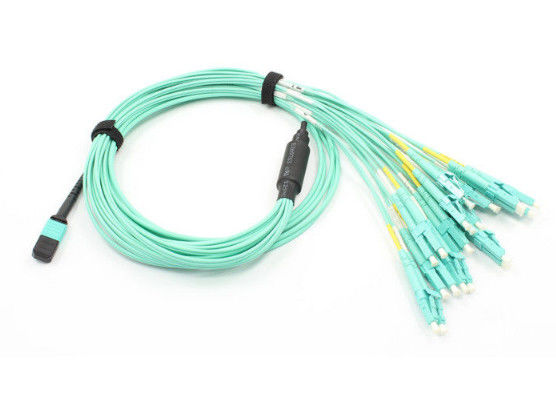 FC al color bajo del azul de la pérdida de inserción del divisor del solo modo del cordón de remiendo de MPO proveedor