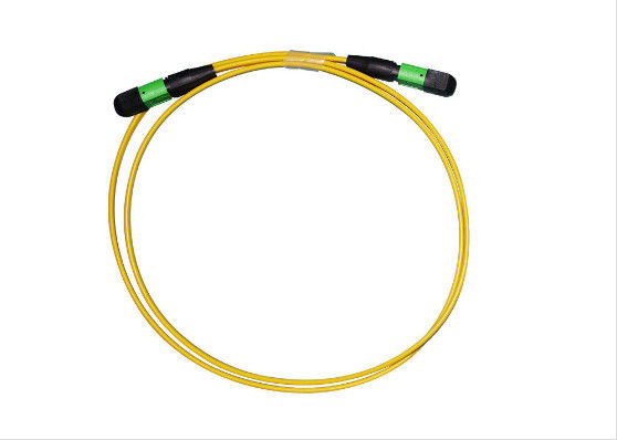 Acuerdo SMF 2 del cordón de remiendo del varón/UPC MPO - 24 corazones IS0/ROHS enumeraron el artículo proveedor