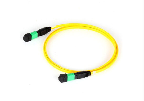 Acuerdo SMF 2 del cordón de remiendo del varón/UPC MPO - 24 corazones IS0/ROHS enumeraron el artículo proveedor
