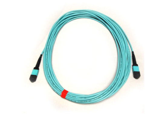 OM3 50/125 cordones de remiendo de la fibra con varios modos de funcionamiento, cable óptico del tronco del cordón de remiendo para la red de FTTX proveedor
