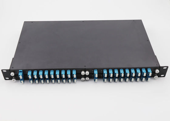 Soporte de estante CWDM Mux Demux cuatro en un tipo con el puerto 1470 de UPG - longitud de onda 1610nm proveedor