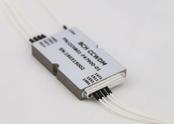 tamaño compacto LC del demux óptico del mux de 1 x 8 CWDM/tipo del conector del UPC para el sistema de MUX/de DEMUX proveedor