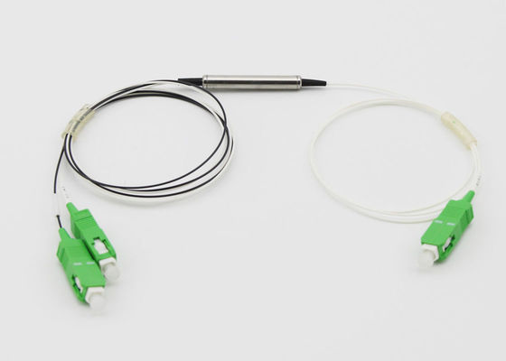FWDM T x aislamiento del tubo del metal de 1550nmCWDM Mux Demux 20dB para la línea supervisión proveedor