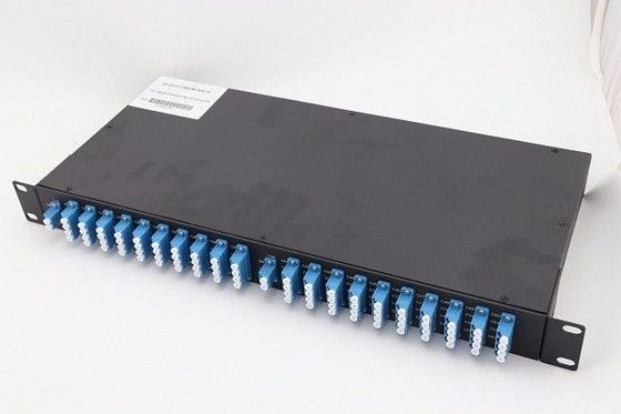 Longitud de onda de los conectores DWDM Mux Demux 1537.40nm del LC/del UPC para el amplificador óptico de la fibra proveedor