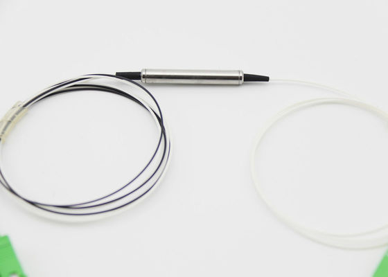 Dispositivo de 1 x 2 DWDM, demultiplexor del multiplexor E de la fibra G657A1 del tubo los 0.9MM del metal con los conectores del SC/de APC proveedor