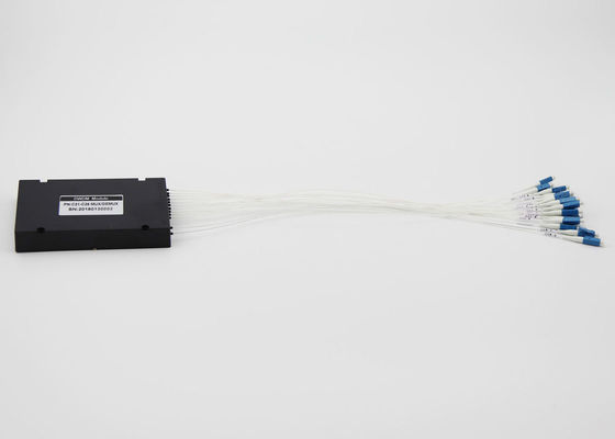Alto multiplexor de canal exacto 8, longitud de onda central Mux y pérdida de inserción baja de Demux proveedor