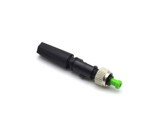 El conector pulido de Fc de la fibra óptica, fibra al hogar aprisa conecta los conectores de la fibra óptica proveedor